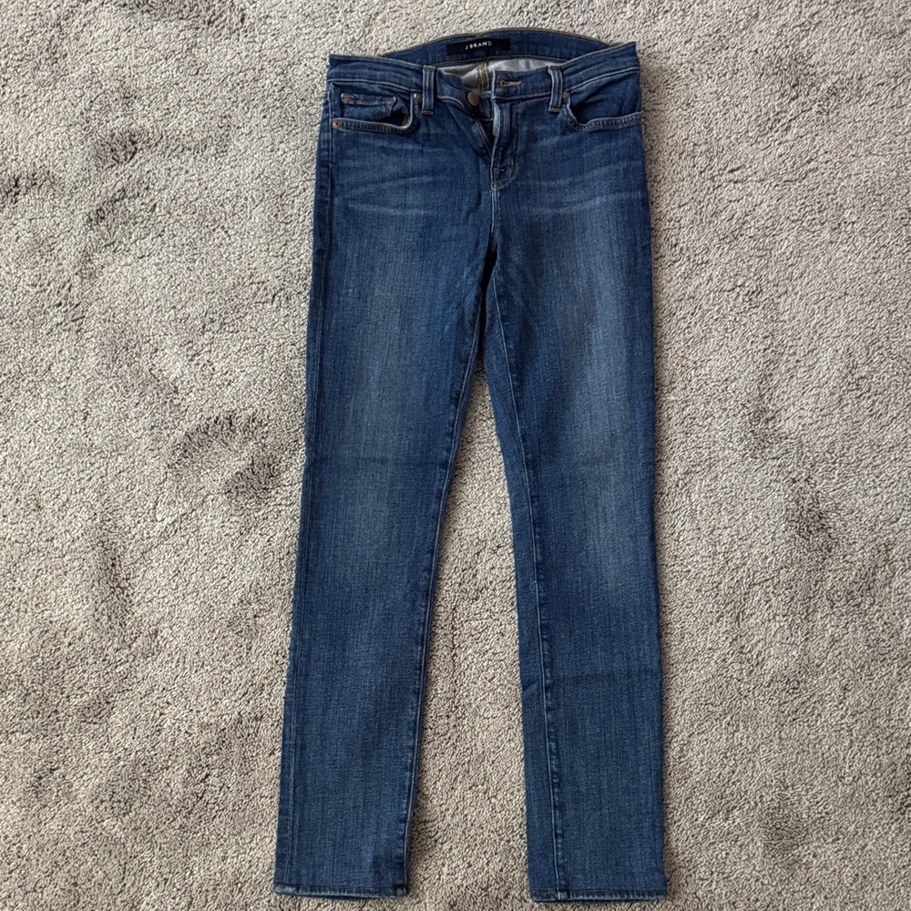 J Brand Women's Dark Blue Skinny Jeans